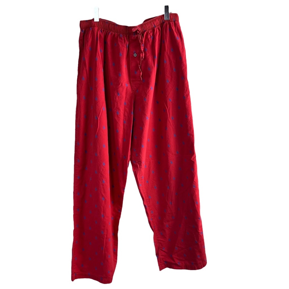 Polo Ralph Lauren Mens Sleepwear Pants Logo Cotton Size L